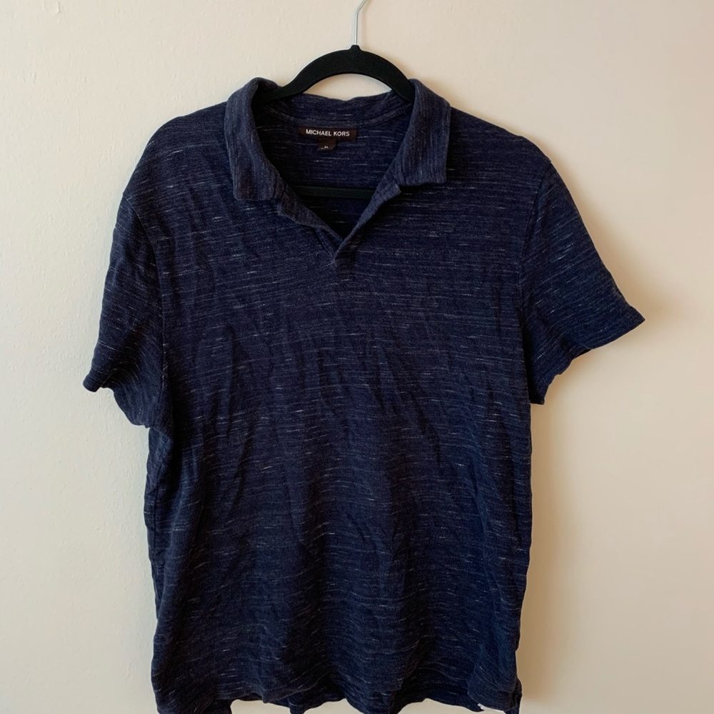 Michael Kors Navy Blue Polo